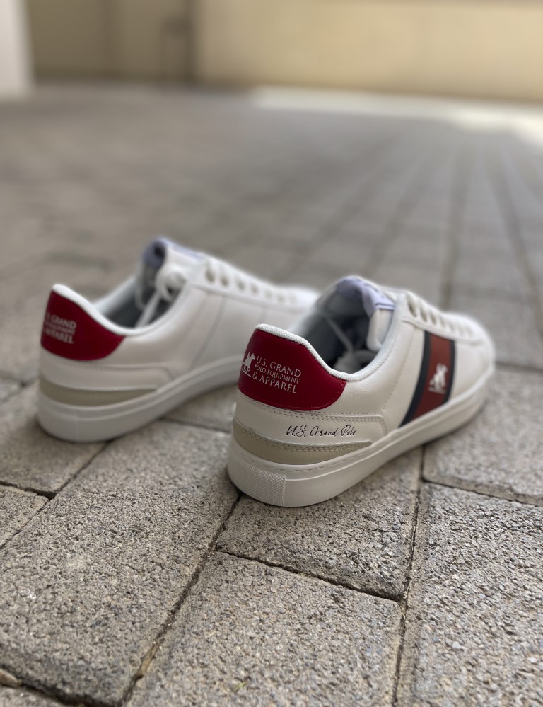 Us Grand Polo λευκά ανδρικά casual sneakers GPM418115 φωτογραφία